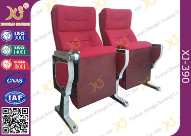 中国 ABSテーブルが付いているアルミ合金の床の長さのつま面の設計講堂の椅子 サプライヤー