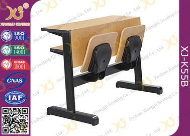 中国 注文のサイズの合板の大学教室の家具の机および折られる椅子の座席 サプライヤー