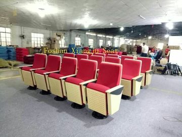 中国 木製のパネル教会講堂はABSメモ帳の講堂の椅子580mm次元の議長を務めます サプライヤー