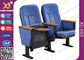 560mm の中心間距離の生地のクッションの会議室のための商業劇場の座席の椅子 サプライヤー