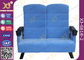 カップルのためのプラスチック カバーが付いている二重座席2 Seaterの映画館の劇場の座席の椅子 サプライヤー
