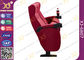 贅沢な3d劇場の映画館の椅子/スポンジ+生地+鋼鉄映画座席 サプライヤー